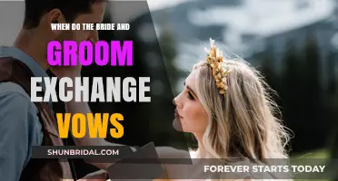The Sacred Moment: When Bride and Groom Exchange Vows