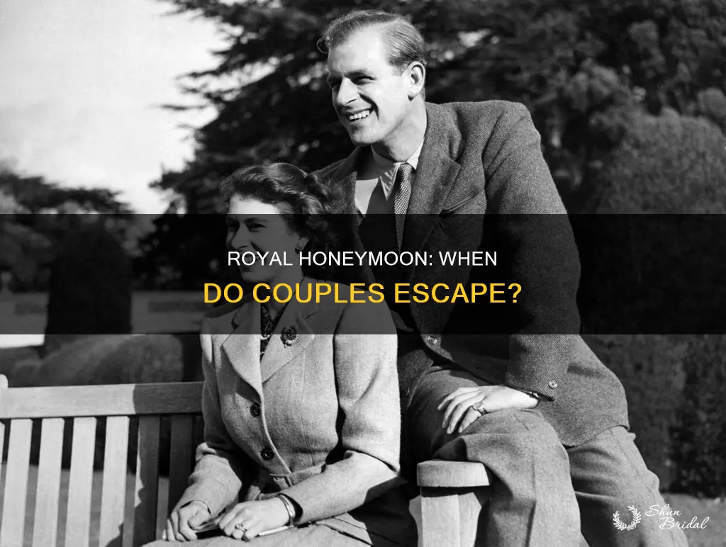when do the royal couple go on honeymoon