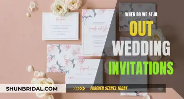 The Perfect Timing for Sending Wedding Invites