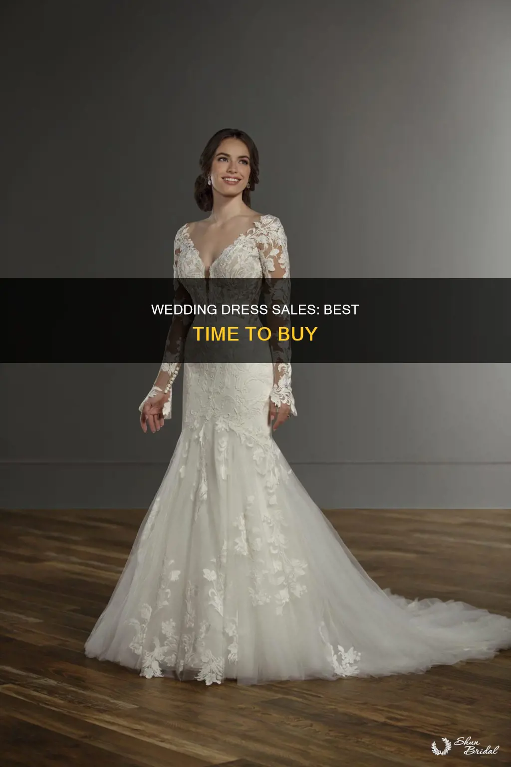 when do wedding dresses go on sale