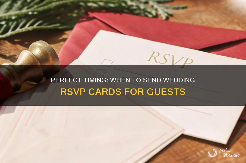 when do wedding rsvp go out