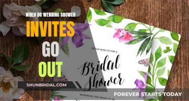 Wedding Shower Invite Timing: When to Send Them Out