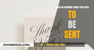 Expressing Gratitude: Wedding Thank You Card Timing