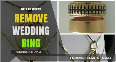 Healing and Hope: Widows Removing Wedding Rings
