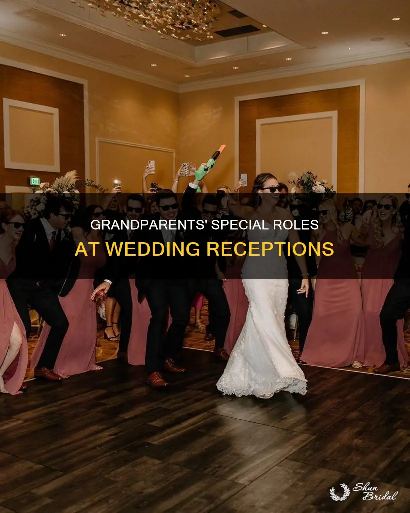 when do you acknowledge grandparents during wedding reception