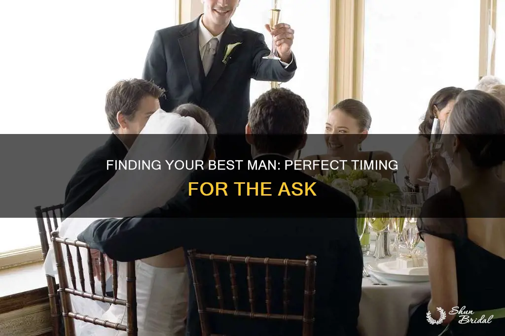 when do you ask someone to be your best man