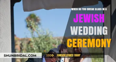 Breaking the Glass: Jewish Wedding Tradition Explained and Timed