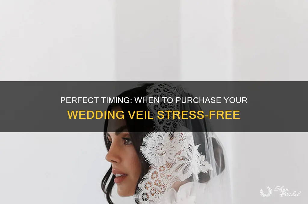 when do you buy your veil