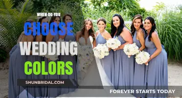 Choosing Wedding Colors: Perfect Timing for Your Dream Palette