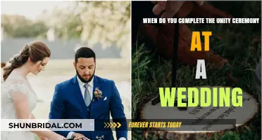 Perfect Timing for the Unity Ceremony at Your Wedding