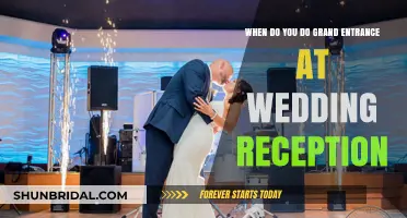 Grand Wedding Entrance: Perfect Timing for a Memorable Moment