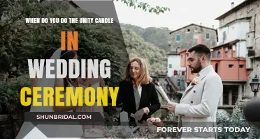When to Include the Unity Candle in Your Wedding Ceremony