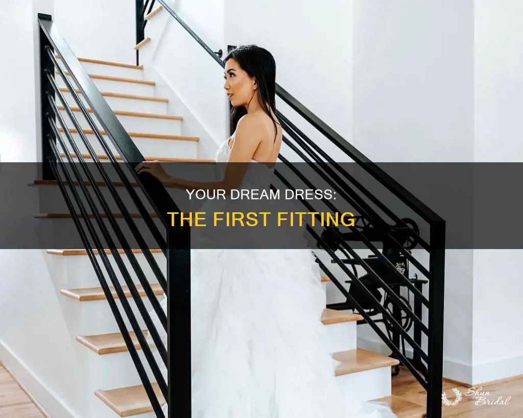 when do you do your first wedding dress fitting