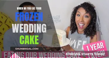 Tasty Memories: Eating Frozen Wedding Cake After One Year