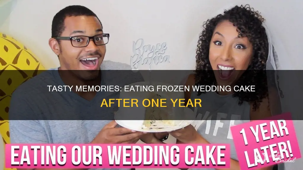 when do you eat your frozen wedding cake