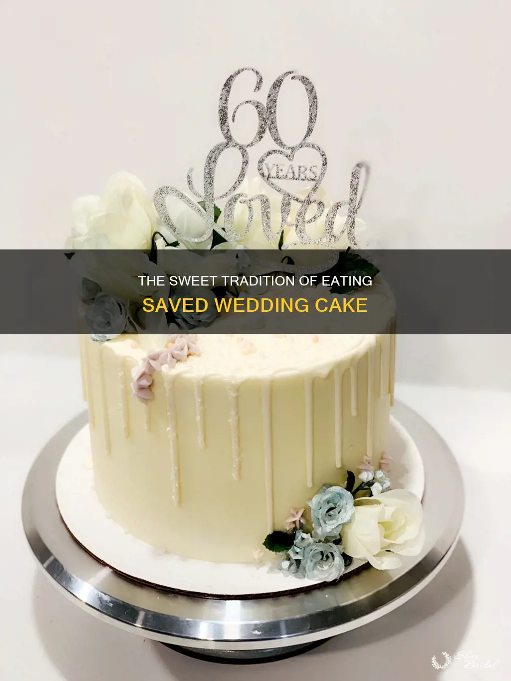 when do you eat your saved wedding cake