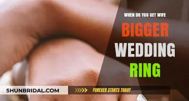 Time to Upgrade: When to Get Your Wife a Bigger Wedding Ring