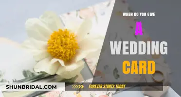 Perfect Timing: When to Give a Wedding Card to the Couple