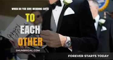 When to Exchange Wedding Gifts: A Guide for Couples
