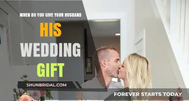 Perfect Timing: When to Present Your Husband His Wedding Gift