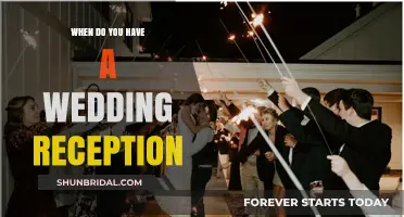 Planning a Wedding Reception: Timing is Everything