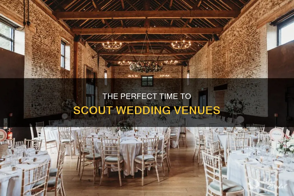 when do you look at wedding venues
