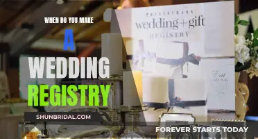 Creating a Wedding Registry: The Perfect Timing for Couples