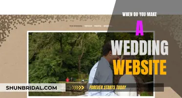 Creating a Wedding Website: The Perfect Timing Guide