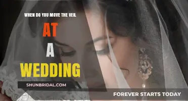 When to Move the Veil: A Wedding Tradition Explained