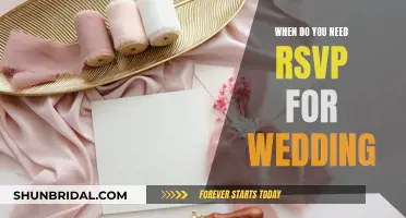 RSVP Wedding Etiquette: When to Set the Deadline