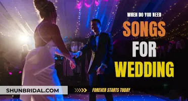 Songs for a Wedding: When to Plan Your Playlist