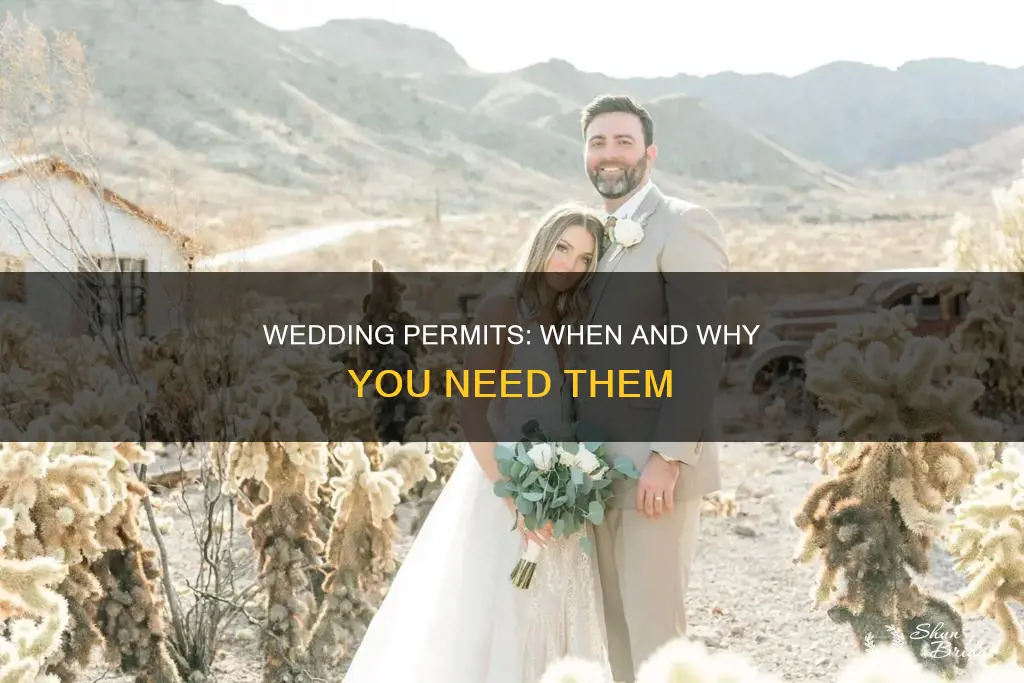 when do you need to get a wedding permit