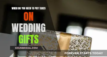 Understanding Tax Obligations on Wedding Gifts
