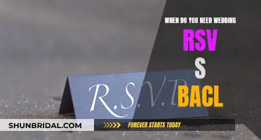RSVPs: When to Get Them Back Before Your Wedding