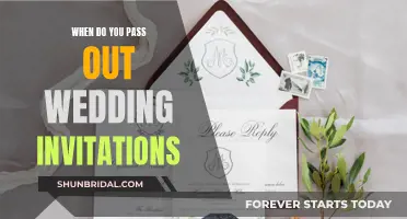 Inviting Guests: The Perfect Timing for Wedding Invites