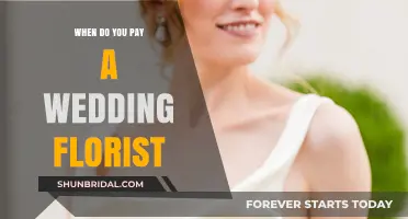 When to Pay Your Wedding Florist: A Timing Guide