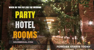 When Should You Cover Wedding Party Hotel Room Costs?
