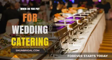 When to Pay for Wedding Catering: A Comprehensive Guide