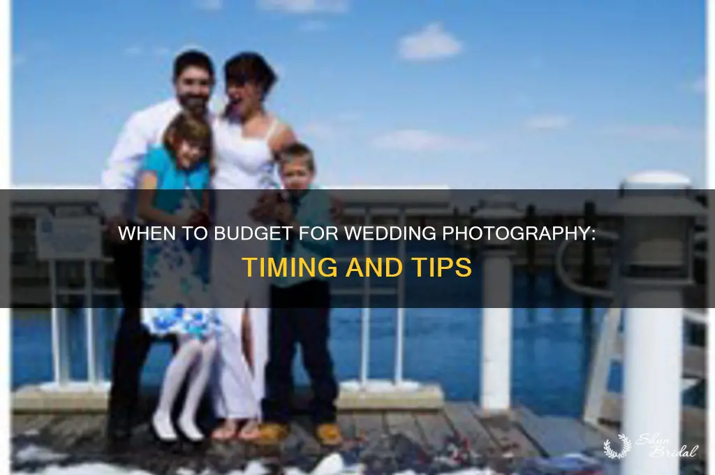 when do you pay for wedding photography
