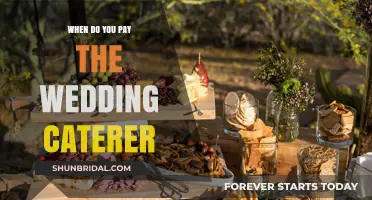 When to Pay Your Wedding Caterer: A Complete Payment Guide
