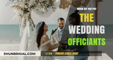 When to Pay Wedding Officiants: Timing and Etiquette Guide