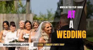 The Perfect Wedding Song Timeline