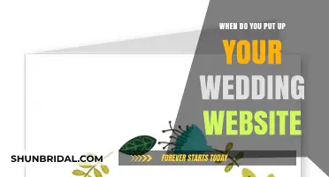 The Perfect Timing for Your Wedding Website Launch