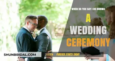 Saying 'I Do': The Perfect Moment in Your Wedding Ceremony