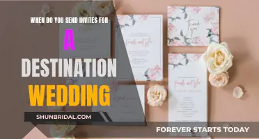 Destination Wedding: When to Send Out Invitations?