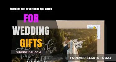 When to Send Wedding Gift Thank You Notes: A Complete Guide