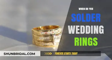The Perfect Time to Solder Your Wedding Rings