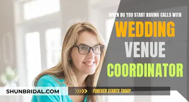 Planning the Big Day: When to Call the Venue Coordinator