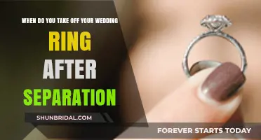 Navigating Separation: When to Remove Your Wedding Ring