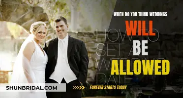 Weddings: When Will We Be Allowed to Celebrate?